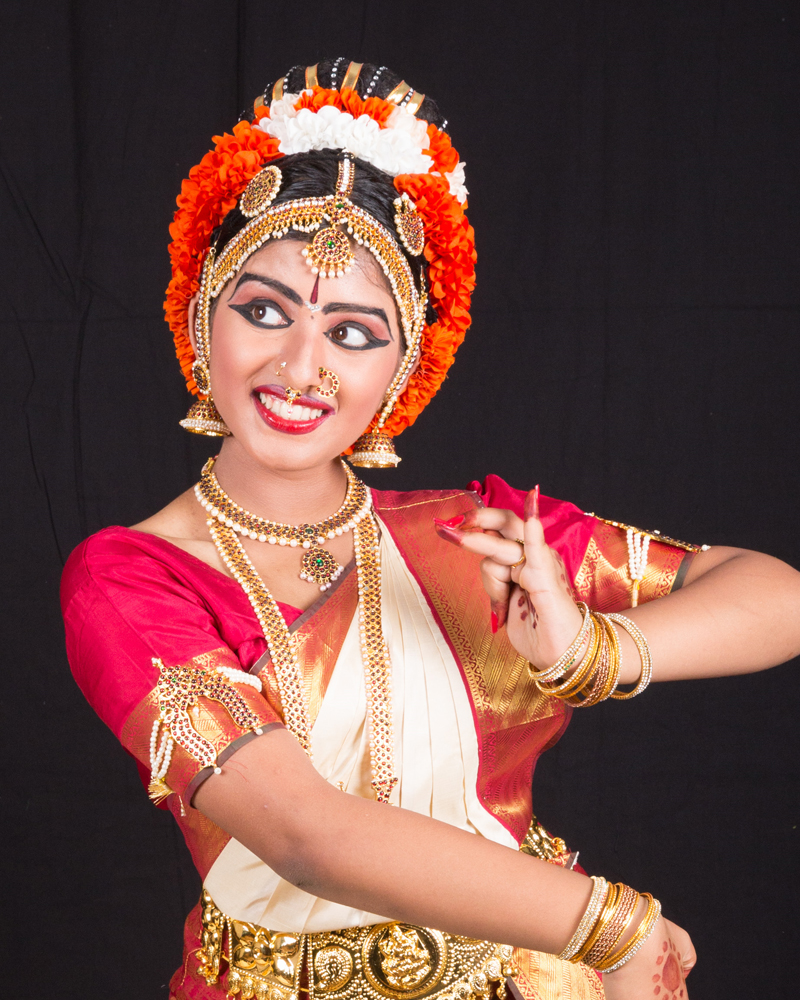 Rangapravesam ceremony portrait — Himaja