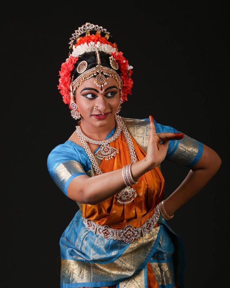 Rangapravesam ceremony portrait — Madhavi Challa