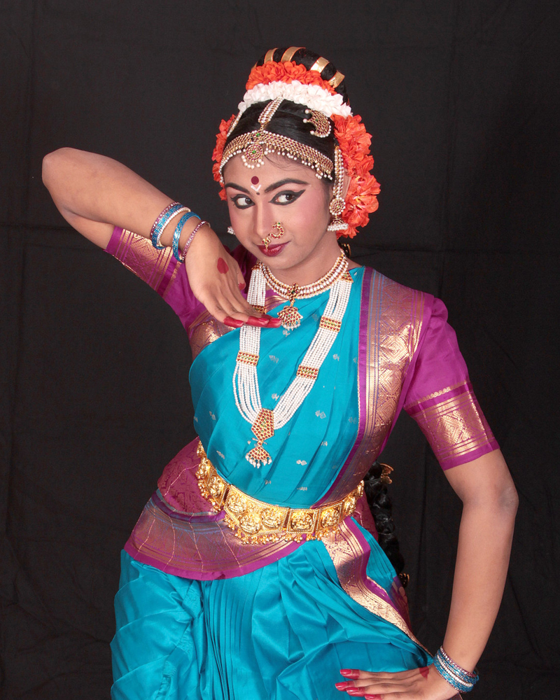 Rangapravesam ceremony portrait — Megana Reddy