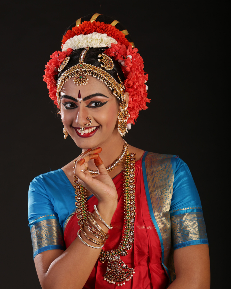 Rangapravesam ceremony portrait — Sree Sista Kulakarni